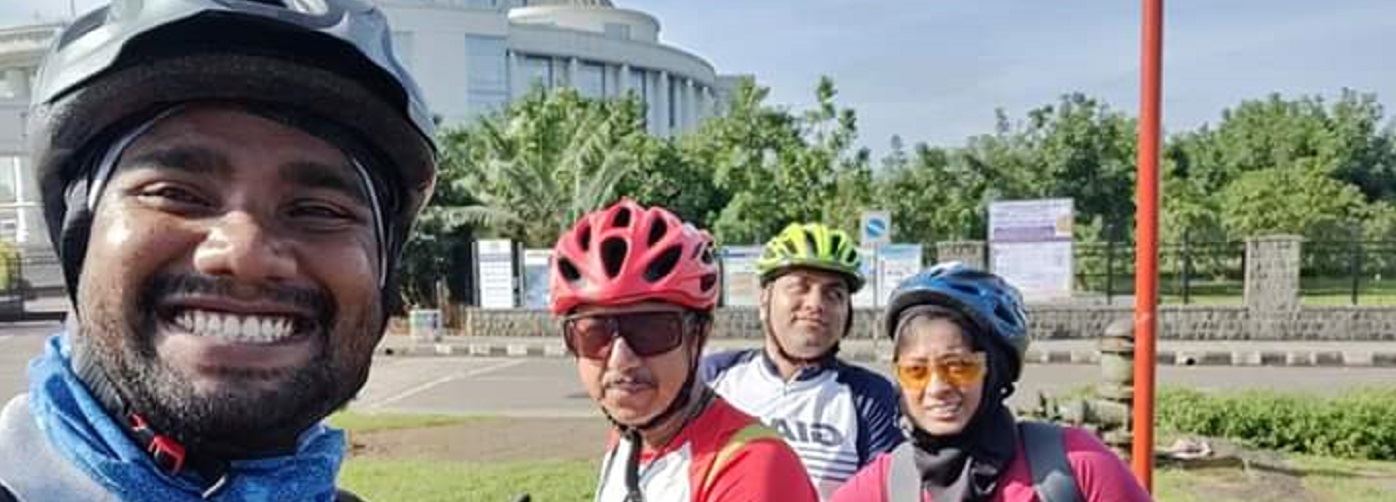 ABBF's Mumbai Tandem Cycling Chapter - Chembur To Palm Beach Road ride