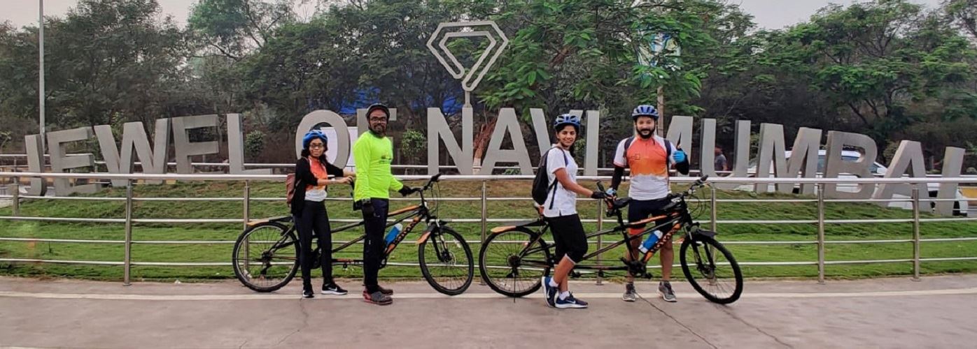 ABBF's Mumbai Tandem Cycling Chapter - Chembur To NMIMS ride