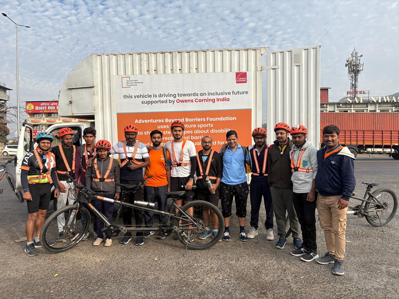 Photo from 2025 January 5 Weekend Tandem Cycling Ride