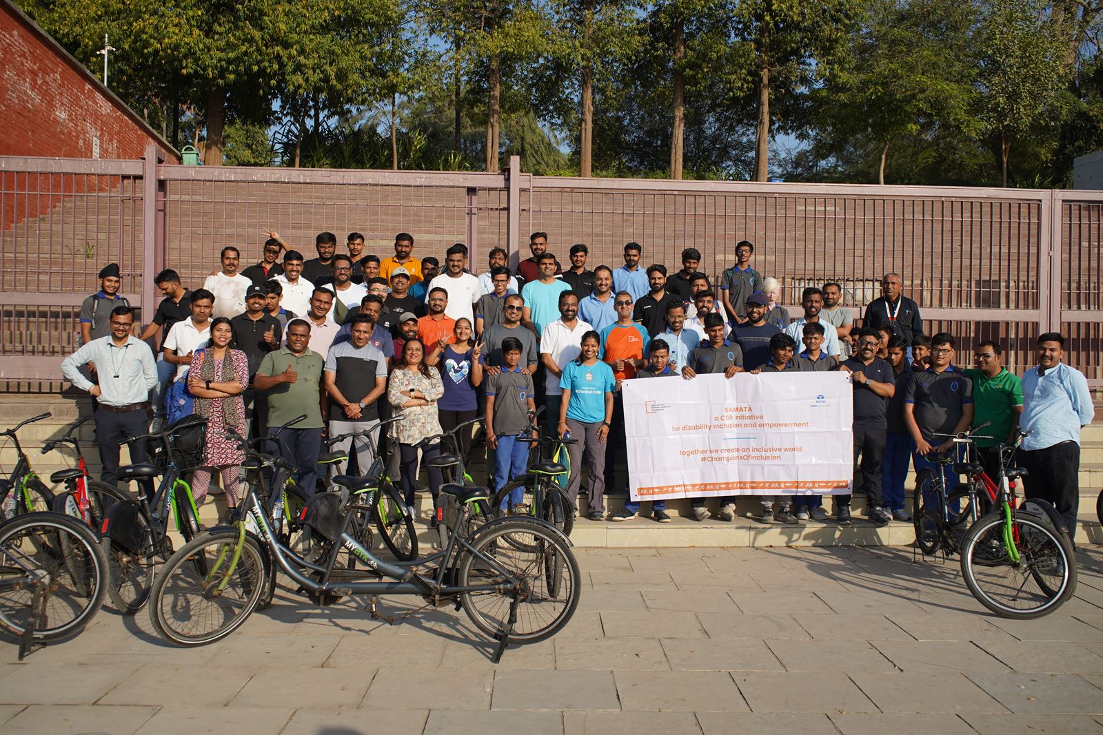 Photo from 2025 March 1 SAMATA Ahmedabad Tandem Cycling