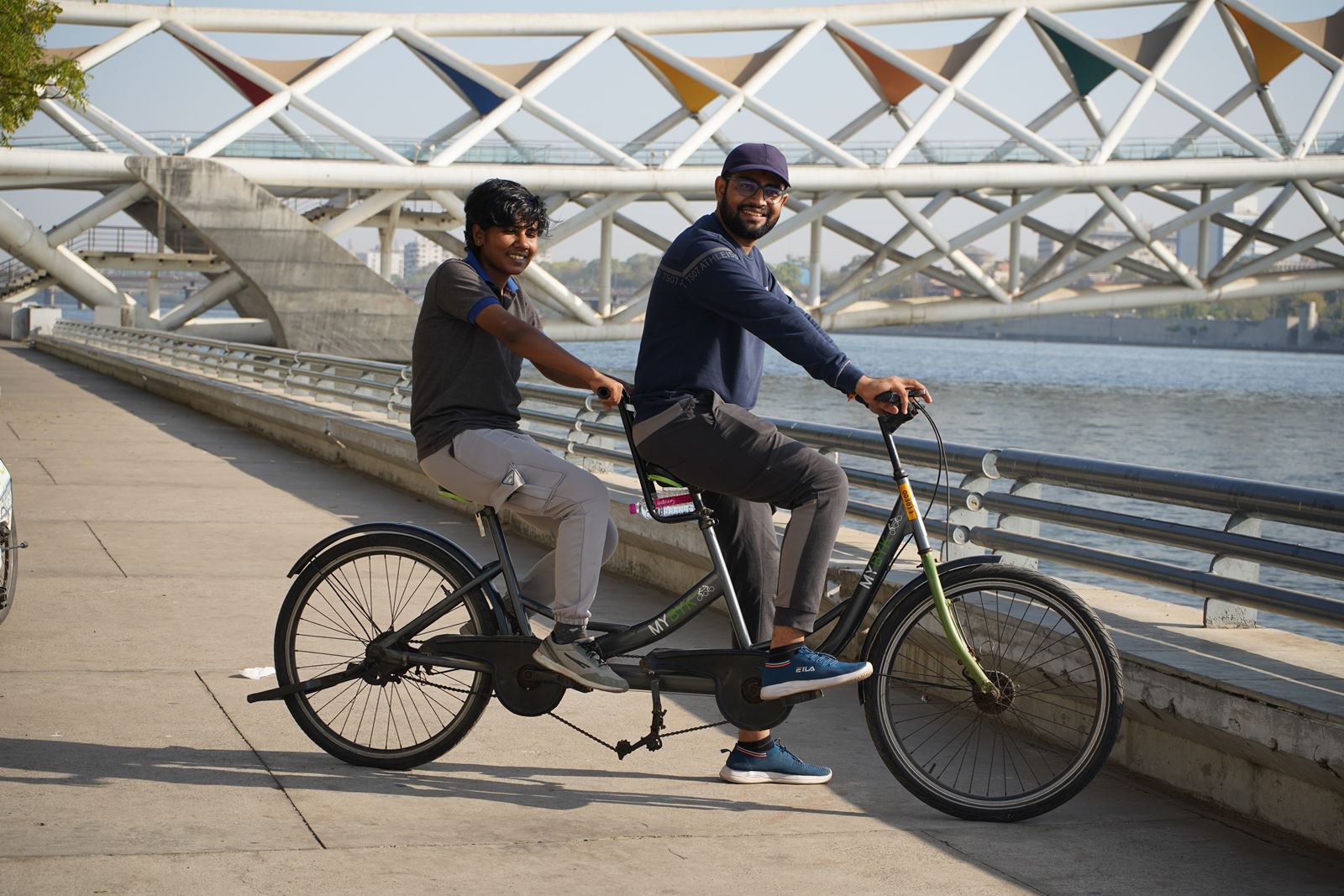 Photo from 2025 March 1 SAMATA Ahmedabad Tandem Cycling