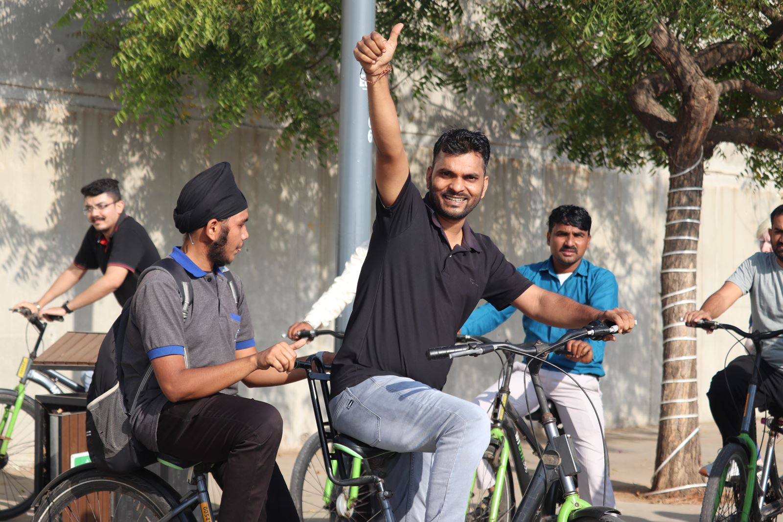 Photo from 2025 March 1 SAMATA Ahmedabad Tandem Cycling