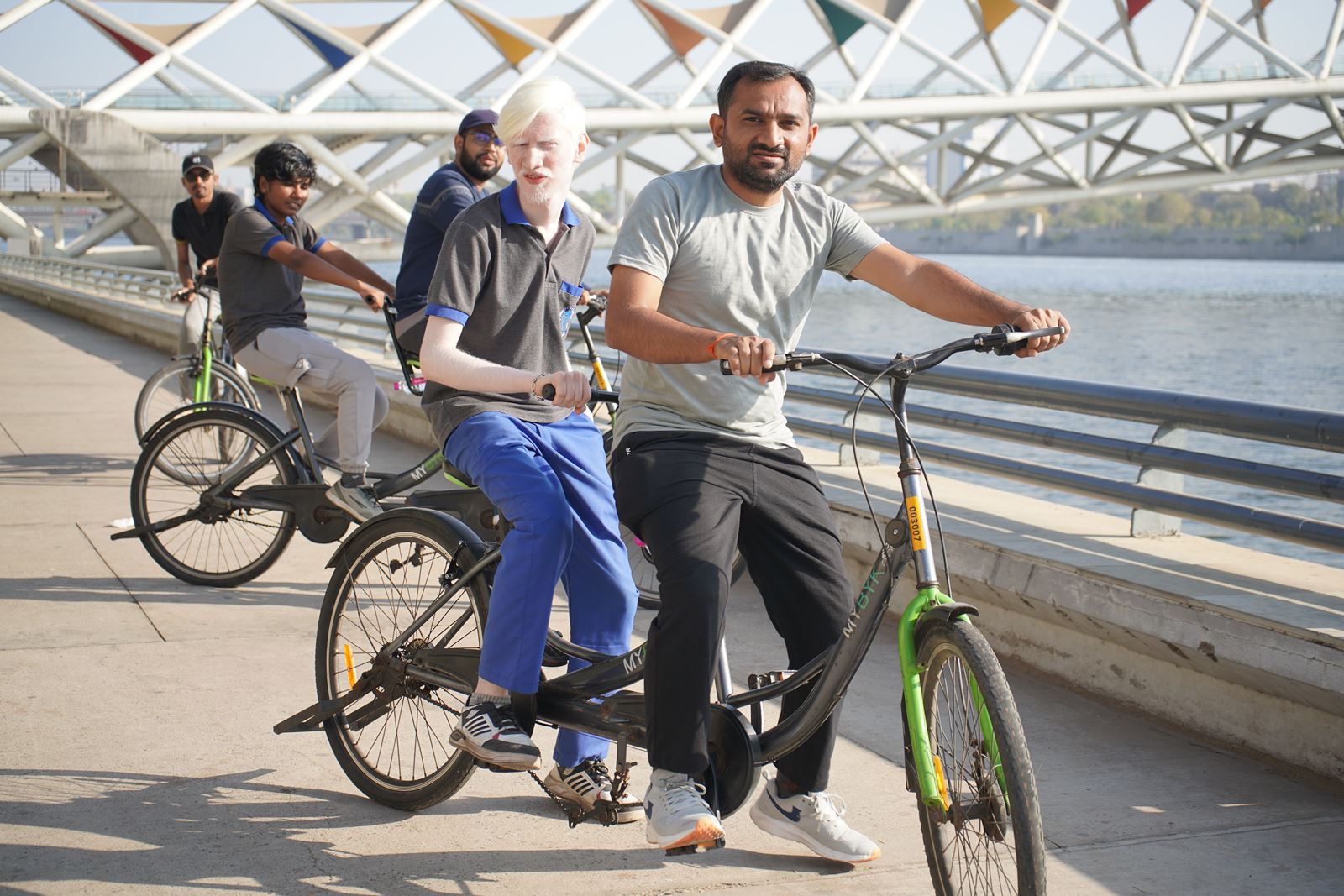 Photo from 2025 March 1 SAMATA Ahmedabad Tandem Cycling