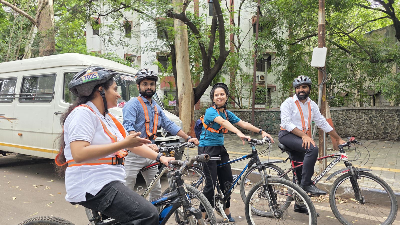 Photo from 2025 June 27 SAMATA sustainability trek & cycling