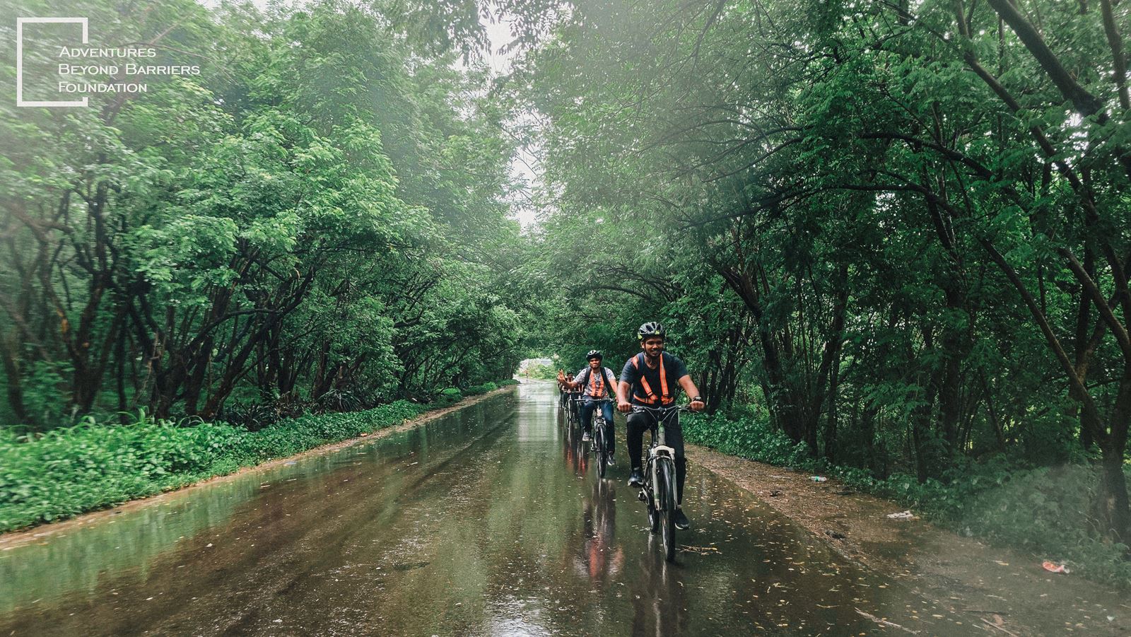 Photo from Inclusive tandem cycling in the Western ghats