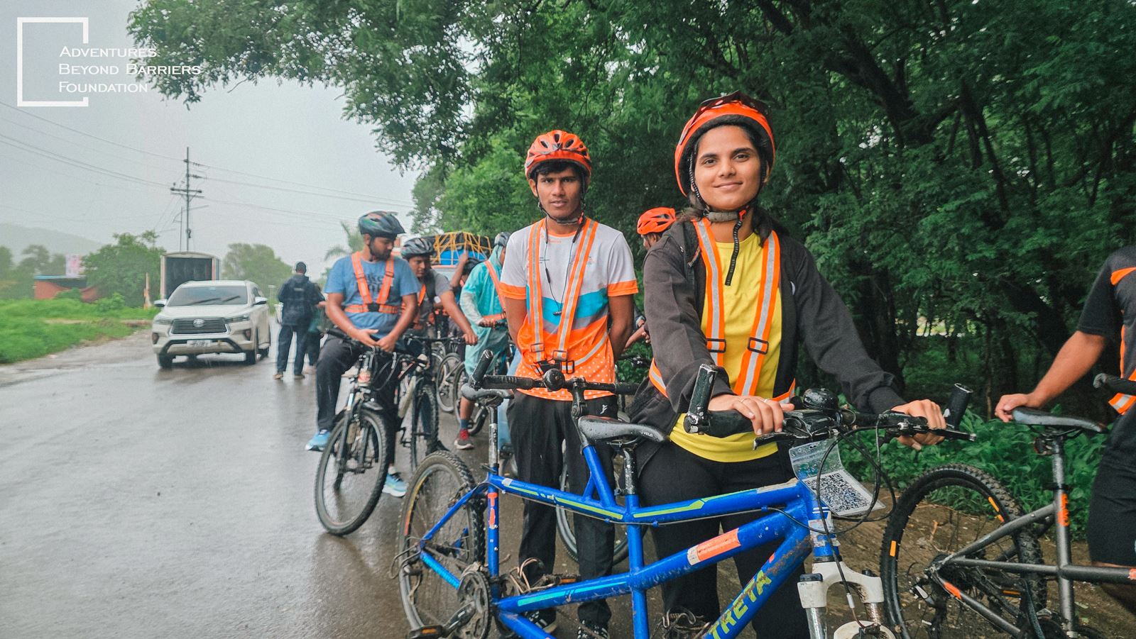 Photo from Inclusive tandem cycling in the Western ghats