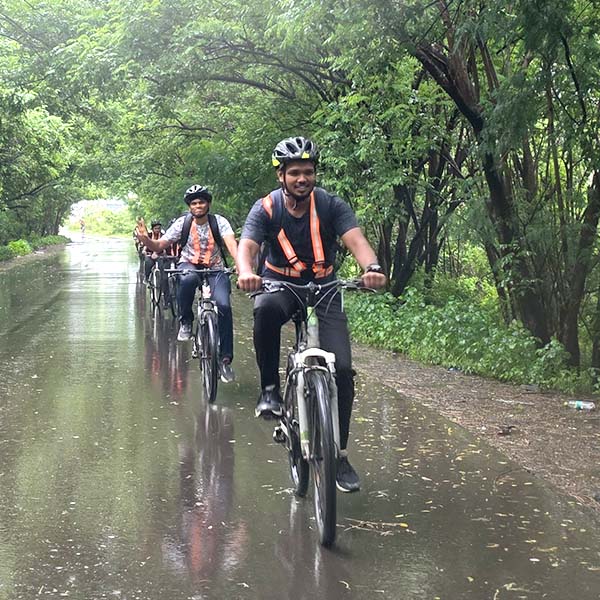 Inclusive tandem cycling in the Western ghats