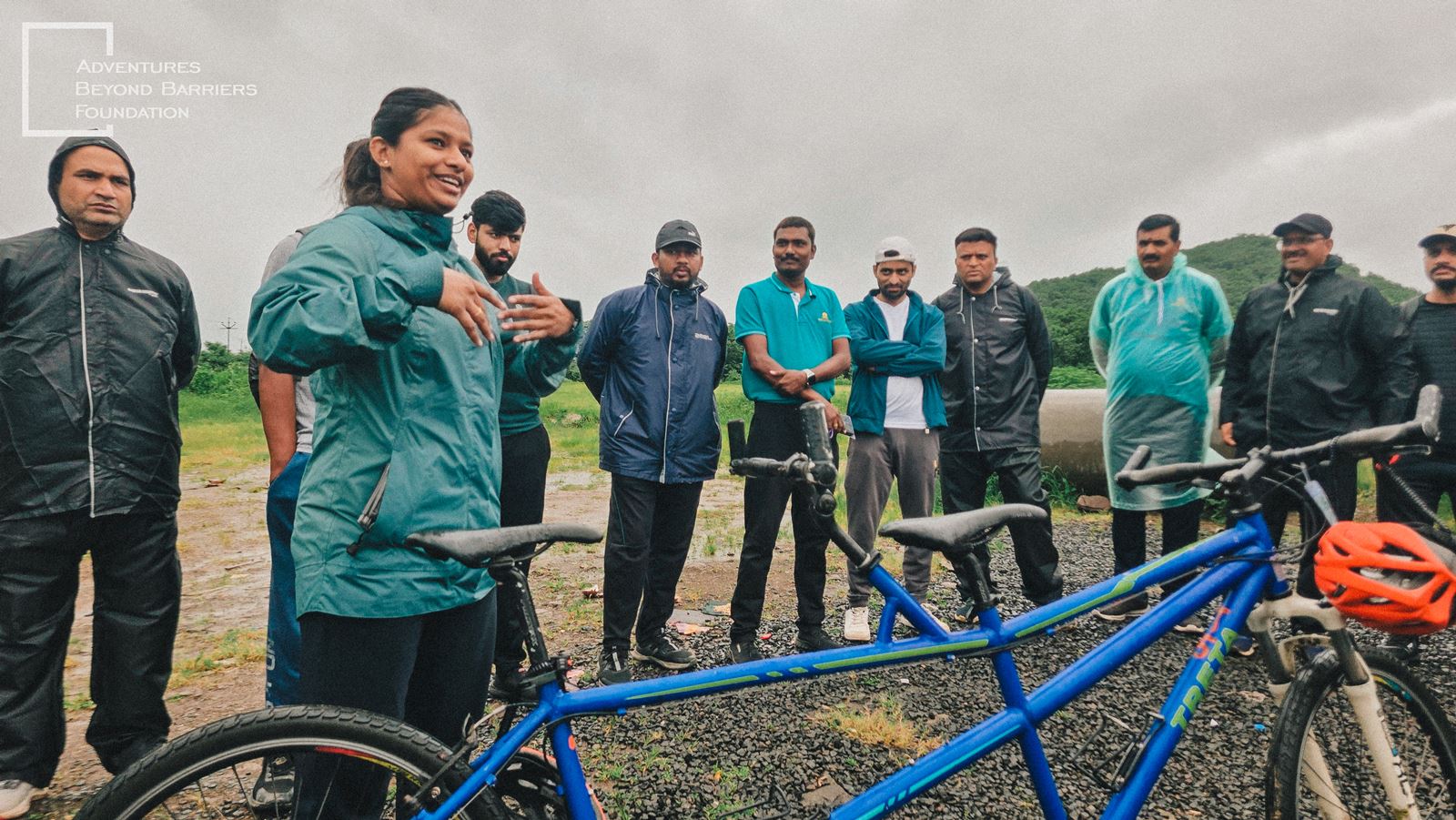Photo from Inclusive tandem cycling in the Western ghats