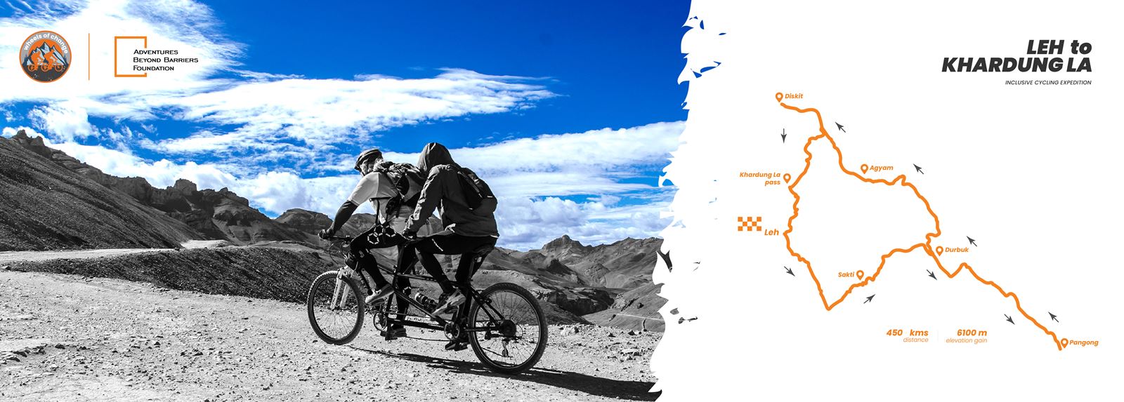 Wheels of Change: Leh to Khardung La Cycling Expedition