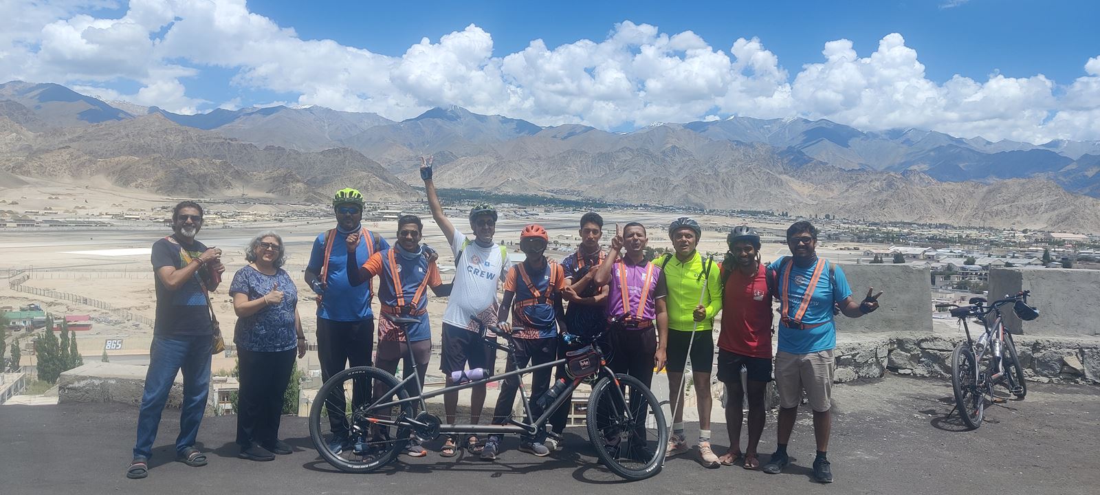 Photo from Wheels of Change: Leh to Khardung La Cycling Expedition