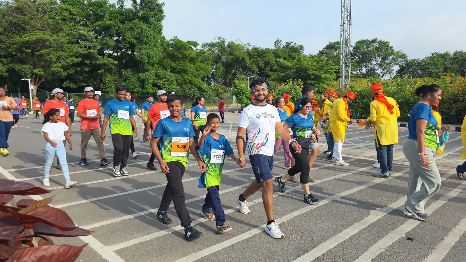 Photo from NMDC Hyderabad Marathon 2026