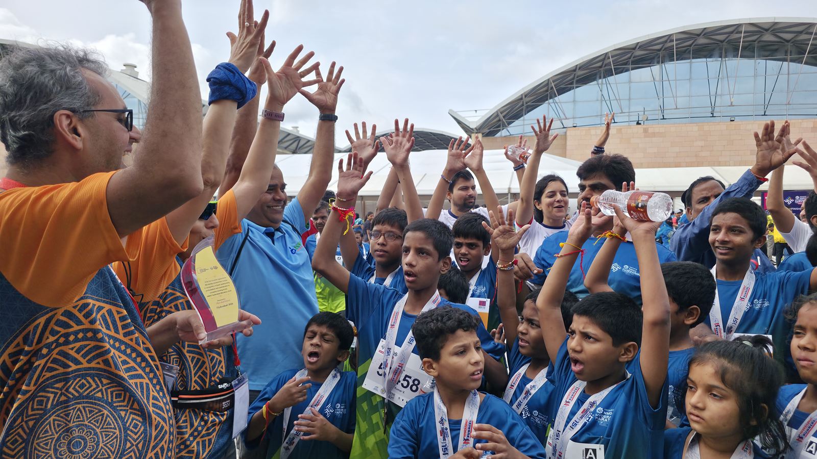 Photo from NMDC Hyderabad Marathon 2026