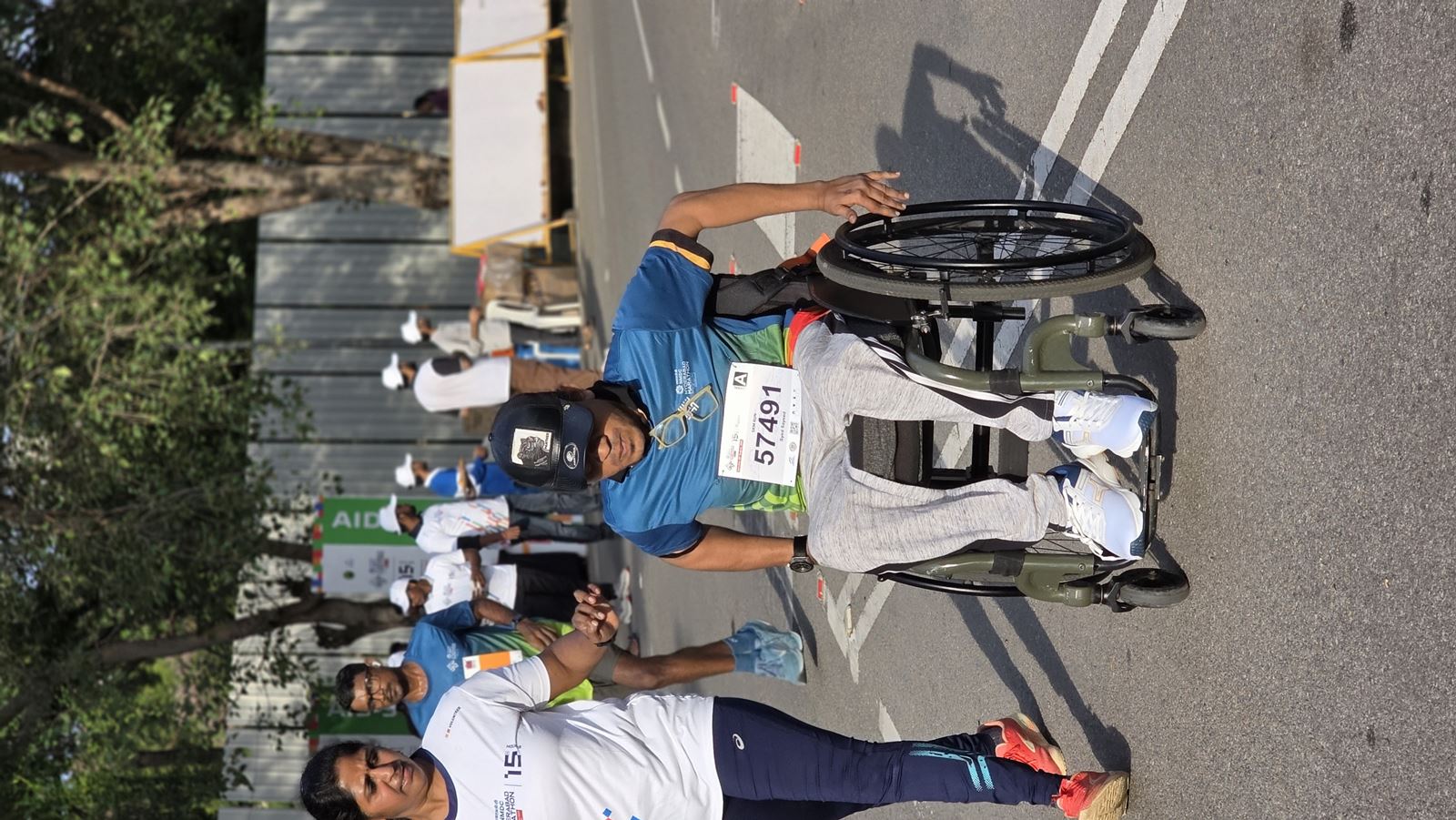 Photo from NMDC Hyderabad Marathon 2026