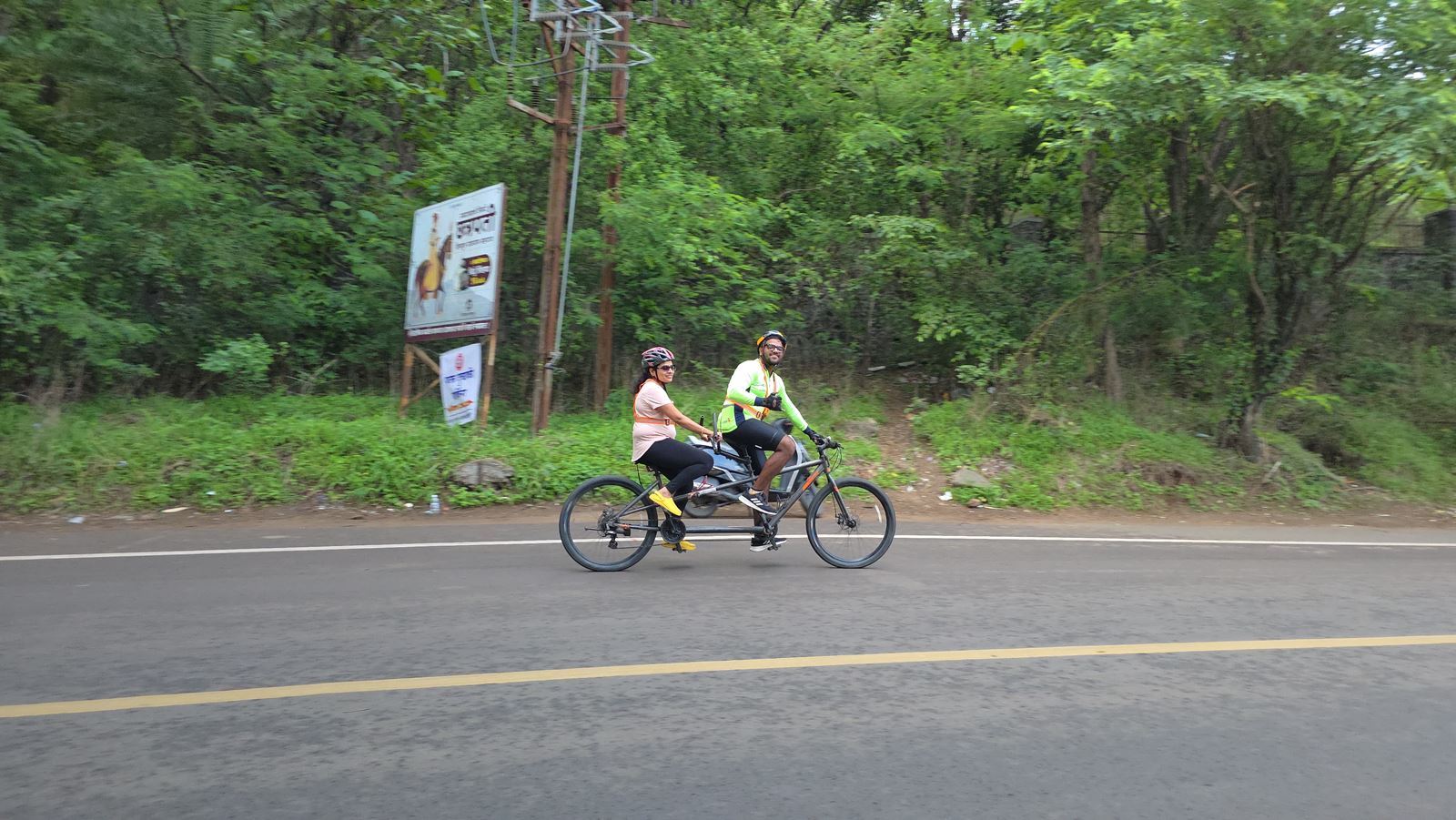 Photo from 2026 July 18 Weekend Tandem Cycling  - 50 kms