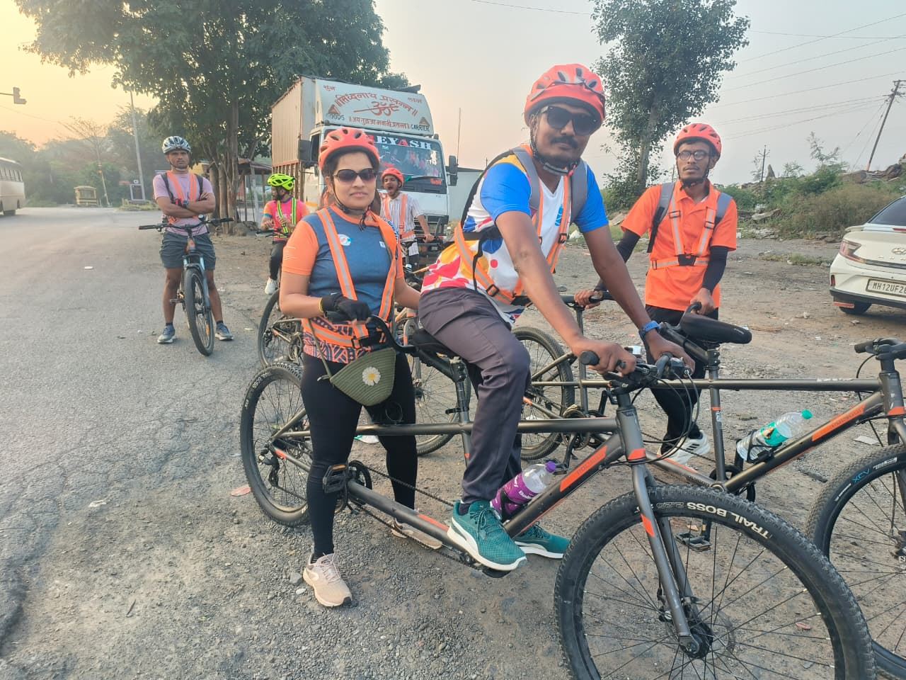 Photo from 2026 October 3 Weekend Tandem Cycling  - 22 kms