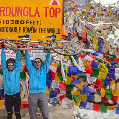 Inclusive Tandem Cycling Expedition - Manali to Khardung La 2016