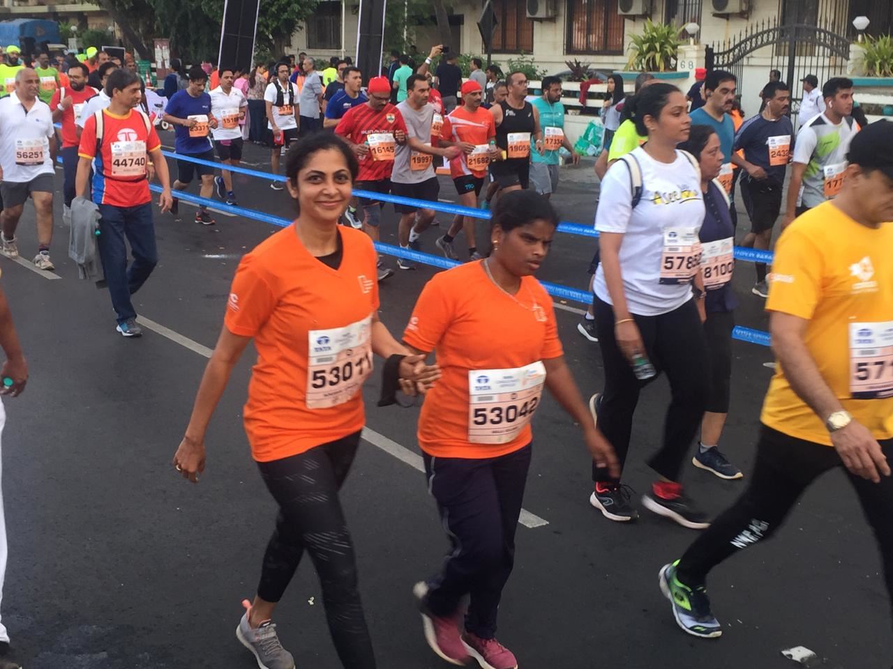 Photo from Tata Mumbai Marathon 2020