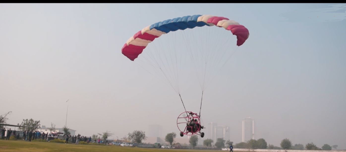 Paramotoring with Firefox 2017