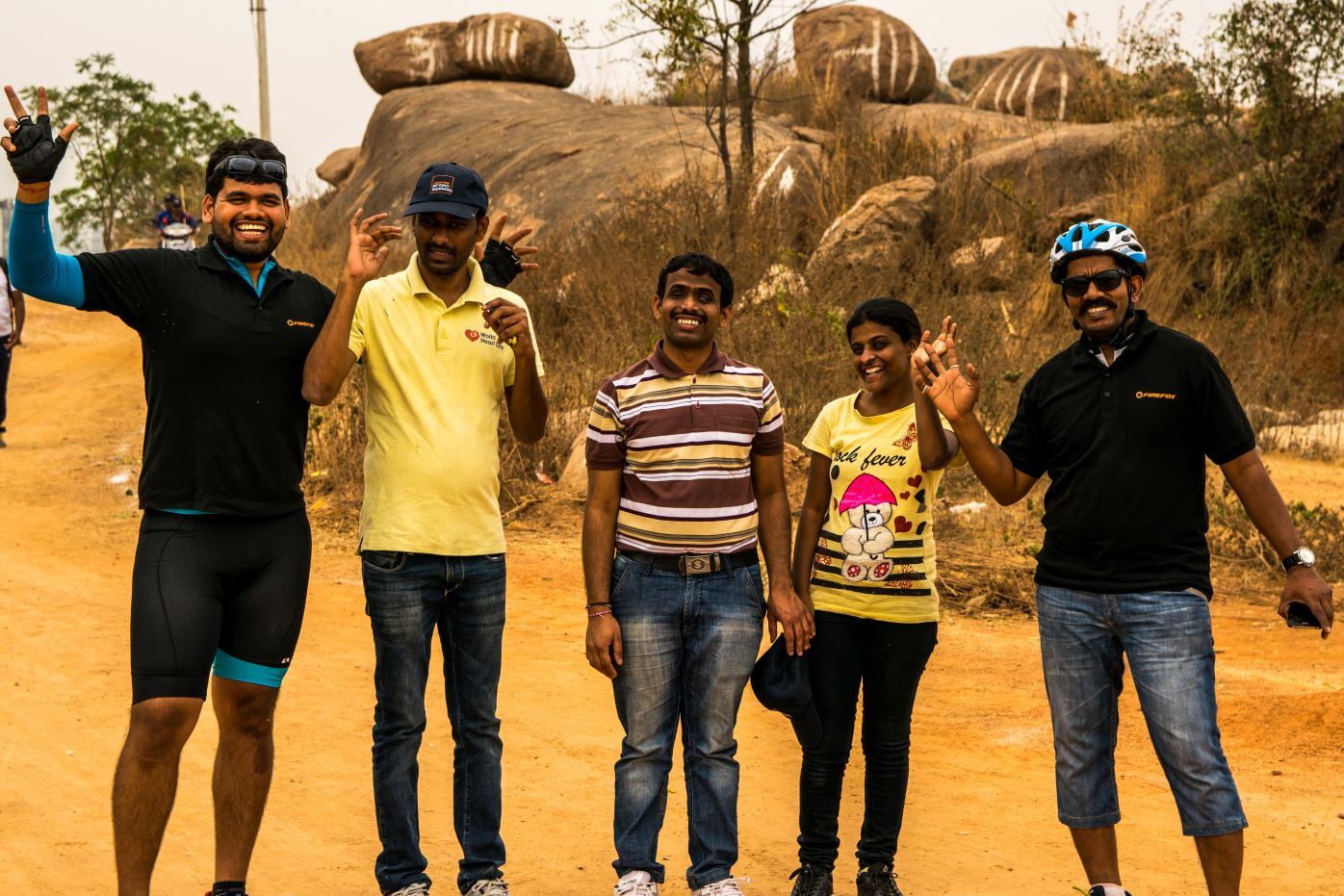 Trekking & Rappelling in Hyderabad with Firefox