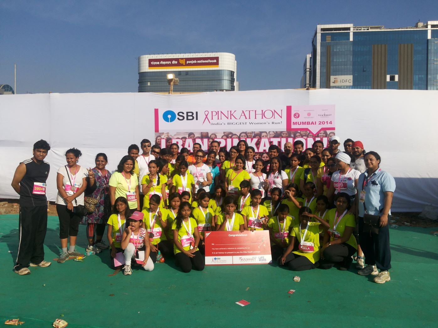 Pinkathon  Women's Marathon - Mumbai