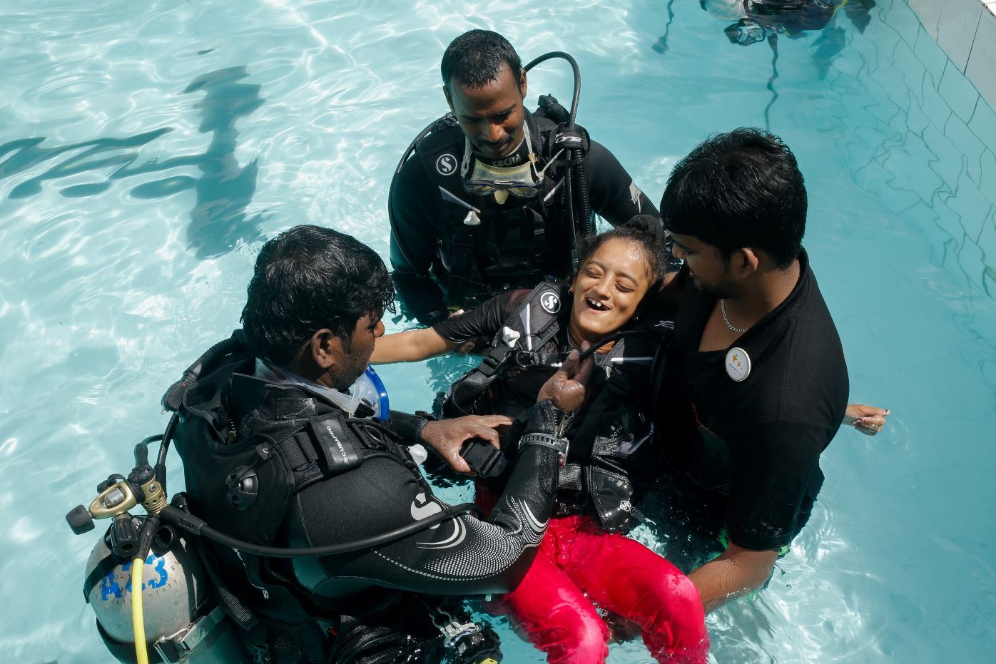 Chennai Scuba Diving with Firefox Sept 2018