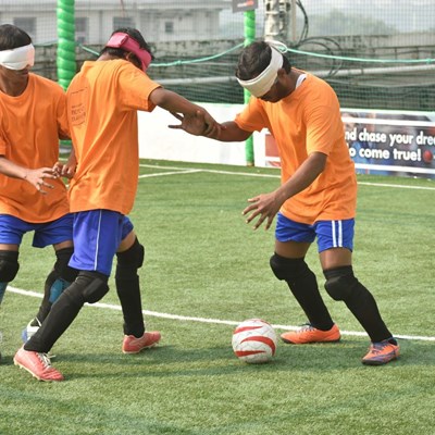 Blink Football in Kolkata with Firefox