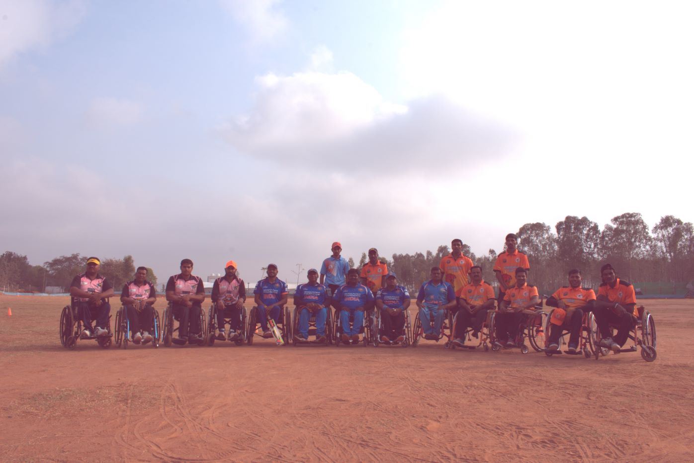 Wheelchair Cricket at Banglaore with Firefox